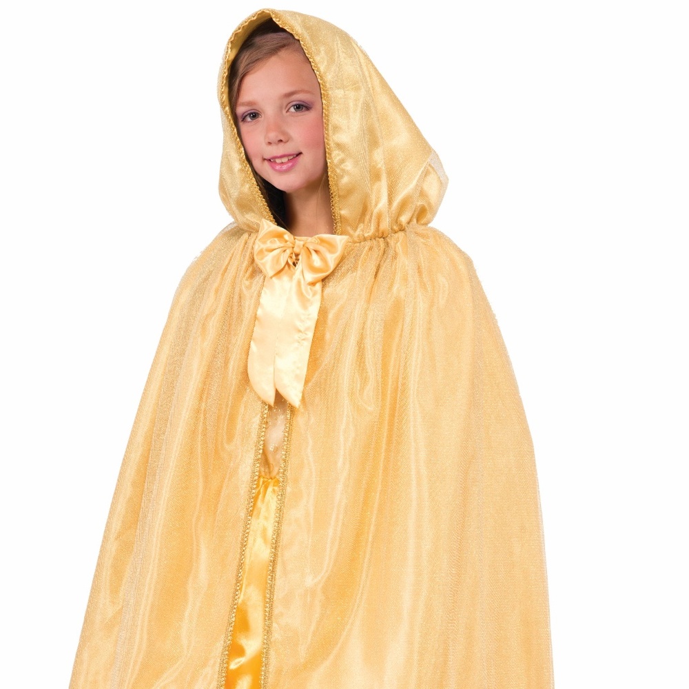 PRICE DROP!! Golden Royal Princess Cape with Hood